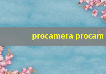 procamera procam